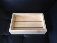 Деревянная коробка под товары 38*24*9см.